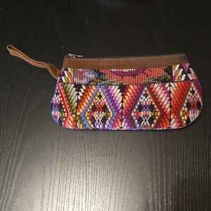 Nena & Co. Multicolor Geometric Wristlet